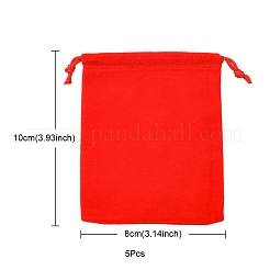 Rectangle Velvet Packing Pouches&nbsp;TP-YW0001-03E