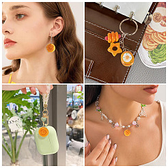 40Pcs Resin Pendants&nbsp;RESI-TA0004-23