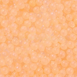 Luminous Transparent Glass Seed Round Beads&nbsp;GLAA-F124-D04-B
