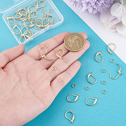 30Pcs 304 Stainless Steel Leverback Earring Findings&nbsp;STAS-BBC0009-22