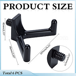Plastic Hook Hanger&nbsp;AJEW-WH0596-446