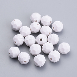 Opaque Acrylic Beads&nbsp;SACR-S300-05D-01