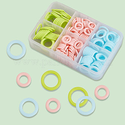 Plastic Round Rings&nbsp;FIND-CP0003-12B