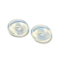 Opalite Donut/Pi Disc Charms&nbsp;G-G142-01X