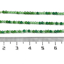 Transparent Glass Beads Strands&nbsp;GLAA-H027-01G