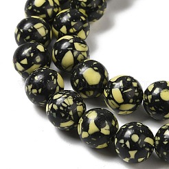 Synthetic Gemstone Dyed Beads Strands&nbsp;G-P507-03B-04