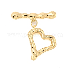 Brass Toggle Clasps&nbsp;KK-A223-01G