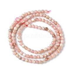 Natural Argentina Rhodochrosite Beads Strands&nbsp;G-F748-S01