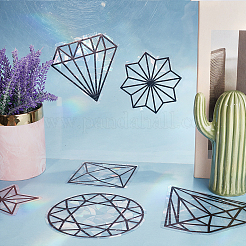 16Pcs Colorful Suncatcher Rainbow Prism Electrostatic Glass Stickers&nbsp;DIY-WH0409-69A