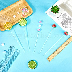 100Pcs Acrylic Rods Solid&nbsp;AJEW-SP0002-57A