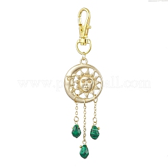 Alloy Moon & Sun Pendant Decorations&nbsp;HJEW-JM02002