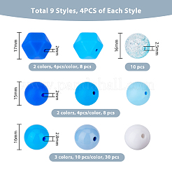DIY Bead Jewelry Making Finding Kit&nbsp;DIY-HY0001-04