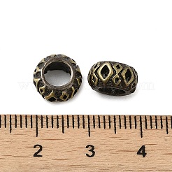 Rack Plating Brass European Bead&nbsp;KK-Q805-03AB
