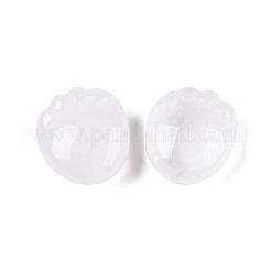 Natural Quartz Crystal Footprint Figurines&nbsp;DJEW-N003-02J