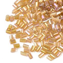 Two Cut Glass Seed Beads&nbsp;CSDB162B
