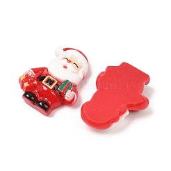 Christmas Opaque Resin Cabochons&nbsp;CRES-Z015-01C