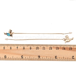 Bird Alloy Rhinestone Ear Thread&nbsp;FS-WG4B879-02