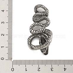 316 Surgical Stainless Steel Rhinestone Pendants&nbsp;STAS-Z073-122AS-01