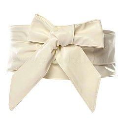 Bowknot PU Leather Wrap Around Waist Bands&nbsp;AJEW-WH20033-042F