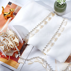 Plastic & Resin Fan Charms Chains&nbsp;FIND-WH0111-141