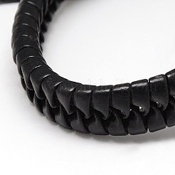 Trendy Unisex Casual Style Imitation Leather and Leather Bracelets&nbsp;BJEW-L302-01
