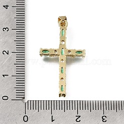 Easter Brass Pave Cubic Zirconia Pendants&nbsp;CU-E002-01C-G05