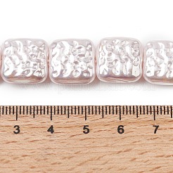 Electroplate Opaque Glass Imitation Pearl Beads Strands&nbsp;EGLA-H113-03