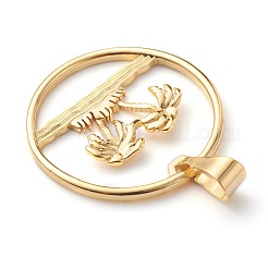Brass Pendants&nbsp;KK-J278-28G