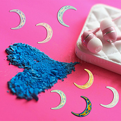 70Pcs 7 Colors Opaque Resin Cabochons&nbsp;CRES-DR0001-01