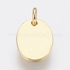 Brass Enamel Charms&nbsp;ZIRC-F083-027G-01-RS