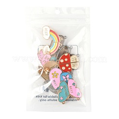 9 Sets 9 Styles Alloy Enamel Split Pendants&nbsp;FIND-FS0004-23