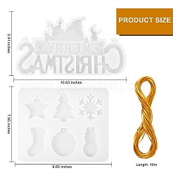Christmas Theme Pendant DIY Making Kit&nbsp;DIY-SZ0006-09