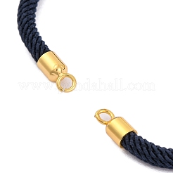 Nylon Cords Bracelet Makings Fit for Connector Charms&nbsp;AJEW-P116-02G-21