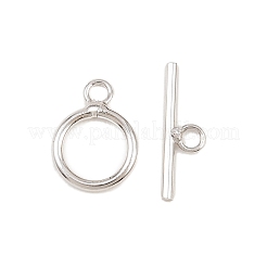 Ring Brass Toggle Clasps&nbsp;KK-G548-38P
