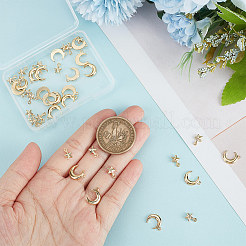 40Pcs 2 Style Brass Charms&nbsp;KK-HY0001-95