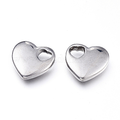 Tarnish Resistant 304 Stainless Steel Pendants&nbsp;STAS-F240-12P