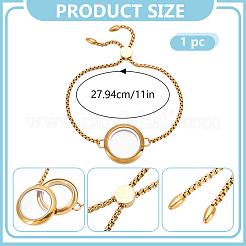 Stainless Steel Slider Bracelets&nbsp;BJEW-DR00019