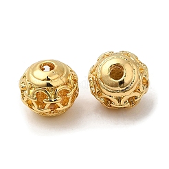 Alloy Hollow Beads&nbsp;X1-PALLOY-P238-19G-RS