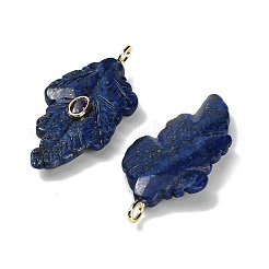 Natural Lapis Lazuli Carved Pendants&nbsp;G-K372-06G-02
