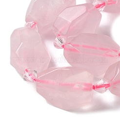 Natural Rose Quartz Beads Strands&nbsp;G-H095-A10-01