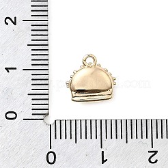 Brass Micro Pave Cubic Zirconia Charms&nbsp;KK-P337-03A-G