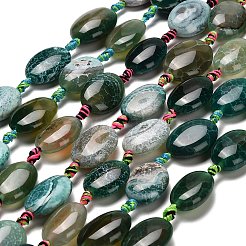 Natural Fire Crackle Agate Beads Strands&nbsp;G-F807-E01-01B