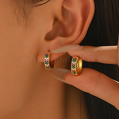 Ring Brass Hoop Earrings&nbsp;OA5119
