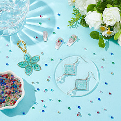 180G 15 Colors DIY Nail Art Decoration Mini Glass Beads&nbsp;MRMJ-PH0003-08