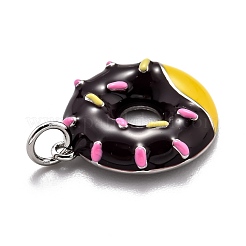 Brass Enamel Pendants&nbsp;KK-O140-06A-P