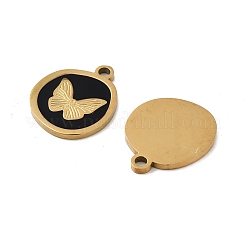 Ion Plating(IP) 316 Surgical Stainless Steel Pendants&nbsp;STAS-U014-53G-02