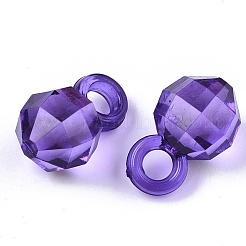Transparent AS Plastic Pendants&nbsp;TACR-T019-002