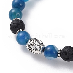 Braided Bead Bracelets&nbsp;BJEW-JB04746-05