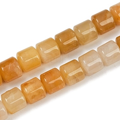 Natural Topaz Jade Beads Strands&nbsp;G-G275-D04-10x10mm