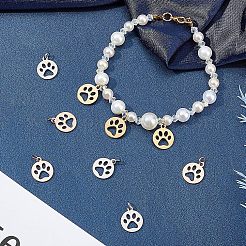 12Pcs 3 Colors 304 Stainless Steel Charms&nbsp;STAS-UN0022-58